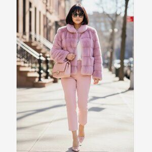 RARE LISKA MADE IN ITALY MINK JACKET SIZE 44IT, M/L US $10000